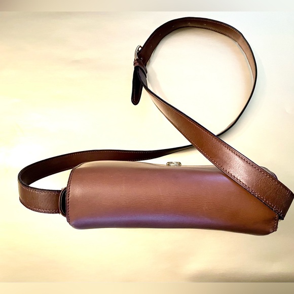 Vintage Celine Triomphe Leather in Natural Brown - Picture 6 of 11